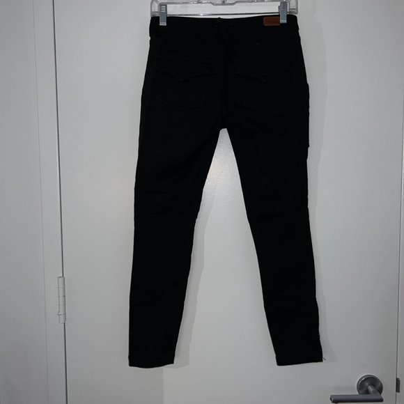Joie Park Skinny Pants, Black - Size 25 - Picture 4 of 5